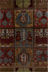 Antique Baktiary Area Rug (6' x 10')